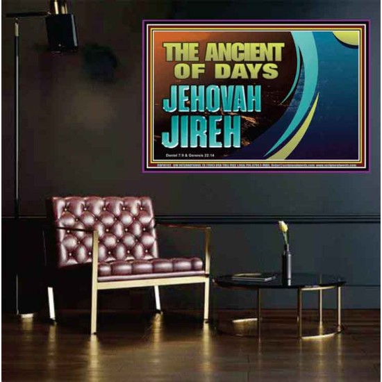 THE ANCIENT OF DAYS JEHOVAH JIREH  Scriptural Décor  GWPEACE10732  