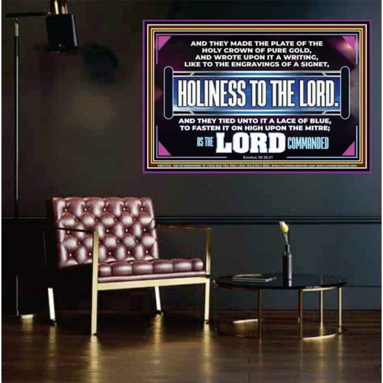 THE HOLY CROWN OF PURE GOLD  Righteous Living Christian Poster  GWPEACE11756  