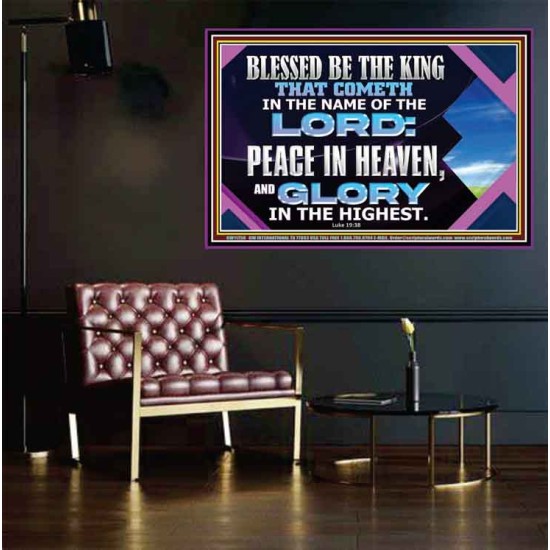 PEACE IN HEAVEN AND GLORY IN THE HIGHEST  Church Poster  GWPEACE11758  