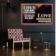 LOVE IS NOT RUDE AND IS NOT SELFISH  Sanctuary Wall Poster  GWPEACE11760  