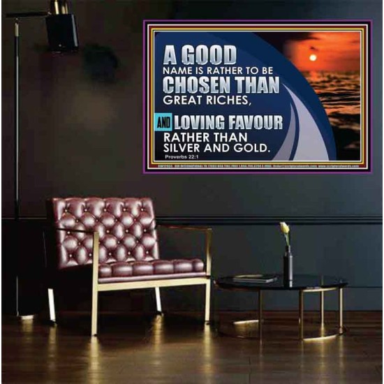 LOVING FAVOUR RATHER THAN SILVER AND GOLD  Christian Wall Décor  GWPEACE12955  
