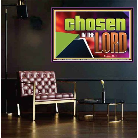 CHOSEN IN THE LORD  Wall Décor Poster  GWPEACE13099  