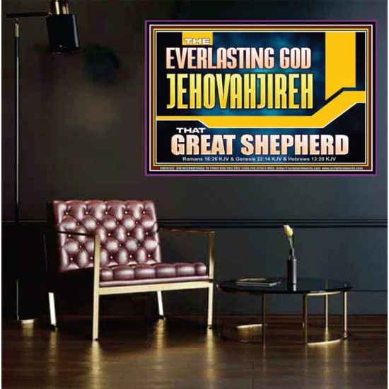 EVERLASTING GOD JEHOVAHJIREH THAT GREAT SHEPHERD  Scripture Art Prints  GWPEACE13102  