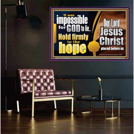 GOD NEVER LIE ONLY BELIEVE  Art & Wall Décor  GWPEACE9820  