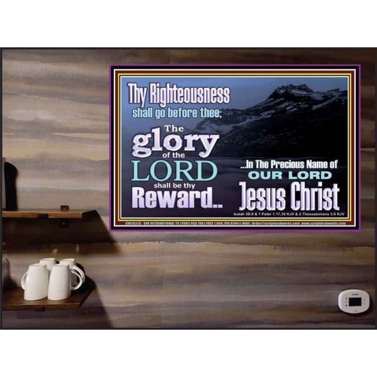 THE GLORY OF THE LORD WILL BE UPON YOU  Custom Inspiration Scriptural Art Poster  GWPEACE10320  