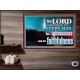 THE LORD RENDER TO EVERY MAN HIS RIGHTEOUSNESS AND FAITHFULNESS  Custom Contemporary Christian Wall Art  GWPEACE10605  