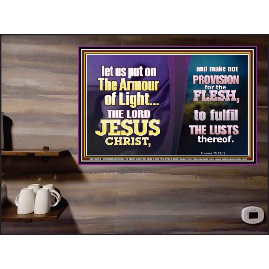 THE ARMOUR OF LIGHT OUR LORD JESUS CHRIST  Ultimate Inspirational Wall Art Poster  GWPEACE10689  