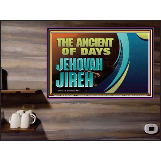 THE ANCIENT OF DAYS JEHOVAH JIREH  Scriptural Décor  GWPEACE10732  