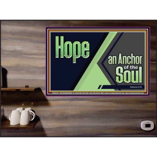 HOPE AN ANCHOR OF THE SOUL  Christian Paintings  GWPEACE10762  