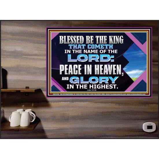 PEACE IN HEAVEN AND GLORY IN THE HIGHEST  Church Poster  GWPEACE11758  