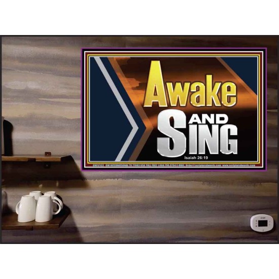 AWAKE AND SING  Affordable Wall Art  GWPEACE12122  