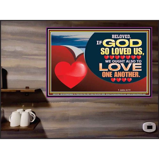 BELOVED IF GOD SO LOVED US  Custom Biblical Paintings  GWPEACE12130  