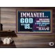 IMMANUEL GOD WITH US OUR REFUGE AND STRENGTH MIGHTY TO SAVE  Ultimate Inspirational Wall Art Poster  GWPEACE12247  