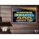 EVERLASTING GOD IMMANUEL..GOD WITH US  Contemporary Christian Wall Art Poster  GWPEACE13105  