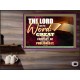 THE LORD GAVE THE WORD  Bathroom Wall Art  GWPEACE9604  