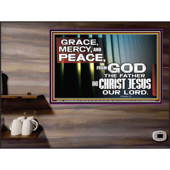 GRACE MERCY AND PEACE UNTO YOU  Bible Verse Poster  GWPEACE9799  