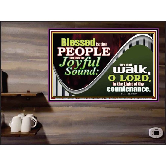 DO YOU KNOW THE JOYFUL SOUND  Sciptural Décor  GWPEACE9983  