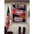 THANK YOU OUR LORD JESUS CHRIST  Sanctuary Wall Poster  GWPEACE10016  "12X14"