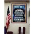 WEEP NOT THE LION OF THE TRIBE OF JUDAH HAS PREVAILED  Large Poster  GWPEACE10040  "12X14"