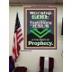 TESTIMONY OF JESUS IS THE SPIRIT OF PROPHECY  Kitchen Wall Décor  GWPEACE10046  