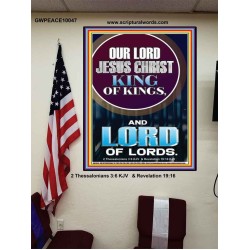 JESUS CHRIST - KING OF KINGS LORD OF LORDS   Bathroom Wall Art  GWPEACE10047  "12X14"