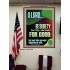 LET NOT THE PROUD OPPRESS ME  Encouraging Bible Verse Poster  GWPEACE11779  "12X14"