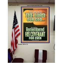 COVENANT OF THE LORD STAND FOR EVER  Wall & Art Décor  GWPEACE11811  "12X14"