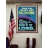 TAKE THE CUP OF SALVATION AND CALL UPON THE NAME OF THE LORD  Modern Wall Art  GWPEACE11818  "12X14"