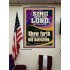 SHEW FORTH FROM DAY TO DAY HIS SALVATION  Unique Bible Verse Poster  GWPEACE11844  "12X14"