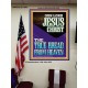 OUR LORD JESUS CHRIST THE TRUE BREAD FROM HEAVEN  Church Poster  GWPEACE11950  