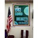 THE VOICE OF THE LORD BREAKETH THE CEDARS  Scriptural Décor Poster  GWPEACE11979  