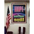 HOPE AN ANCHOR OF THE SOUL  Scripture Poster Signs  GWPEACE11987  "12X14"