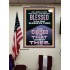BLESSED IS HE THAT BLESSETH THEE  Encouraging Bible Verse Poster  GWPEACE11994  "12X14"