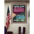FEAR NOT O LAND THE LORD WILL DO GREAT THINGS  Christian Paintings Poster  GWPEACE12198  "12X14"