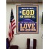 LOVE ONE ANOTHER  Wall Décor  GWPEACE12299  "12X14"