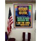 FROM THE RISING OF THE SUN AND THE WEST THERE IS NONE BESIDE ME  Affordable Wall Art  GWPEACE12308  