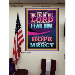 THEY THAT HOPE IN HIS MERCY  Unique Scriptural ArtWork  GWPEACE12332  "12X14"