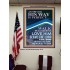 WALK IN ALL HIS WAYS LOVE HIM SERVE THE LORD THY GOD  Unique Bible Verse Poster  GWPEACE12345  "12X14"