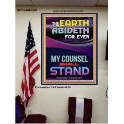 THE EARTH ABIDETH FOR EVER  Ultimate Power Poster  GWPEACE9389  "12X14"