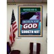 GOD'S CHILDREN DO NOT CONTINUE TO SIN  Righteous Living Christian Poster  GWPEACE9390  