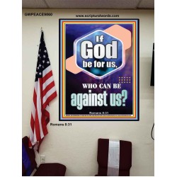 WHO CAN BE AGAINST US  Eternal Power Poster  GWPEACE9860  "12X14"