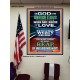 DO NOT BE WEARY IN WELL DOING  Children Room Poster  GWPEACE9988  