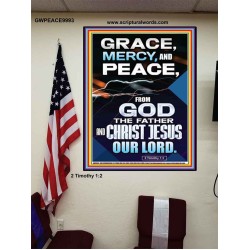 GRACE MERCY AND PEACE FROM GOD  Ultimate Power Poster  GWPEACE9993  "12X14"