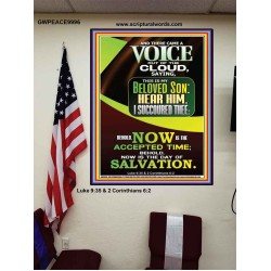 THIS IS MY BELOVED SON HEAR HIM  Church Poster  GWPEACE9996  "12X14"