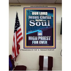 ACHOR OF THE SOUL JESUS CHRIST  Sanctuary Wall Poster  GWPEACE9998  "12X14"