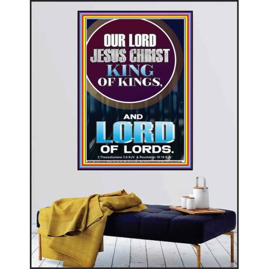 JESUS CHRIST - KING OF KINGS LORD OF LORDS   Bathroom Wall Art  GWPEACE10047  