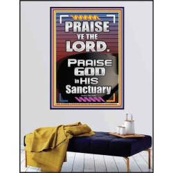 PRAISE GOD IN HIS SANCTUARY  Art & Wall Décor  GWPEACE10061  "12X14"