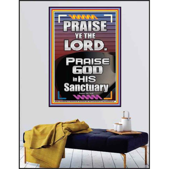 PRAISE GOD IN HIS SANCTUARY  Art & Wall Décor  GWPEACE10061  