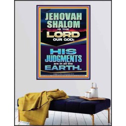 JEHOVAH SHALOM IS THE LORD OUR GOD  Christian Paintings  GWPEACE10697  "12X14"