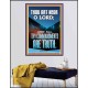 O LORD ALL THY COMMANDMENTS ARE TRUTH  Christian Quotes Poster  GWPEACE11781  